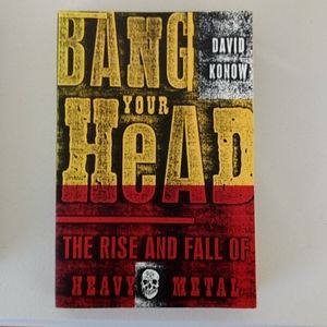 Book on heavy metal music. Paperback